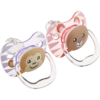 Dr Brown’s Sucette 6-18m Bear & Monkey - Girl Lot de 2