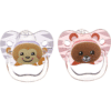 Dr Brown’s Sucette 6-18m Bear & Monkey - Girl Lot de 2