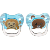 Dr Brown’s Sucette 6-18m Bear & Monkey - Boy Lot de 2