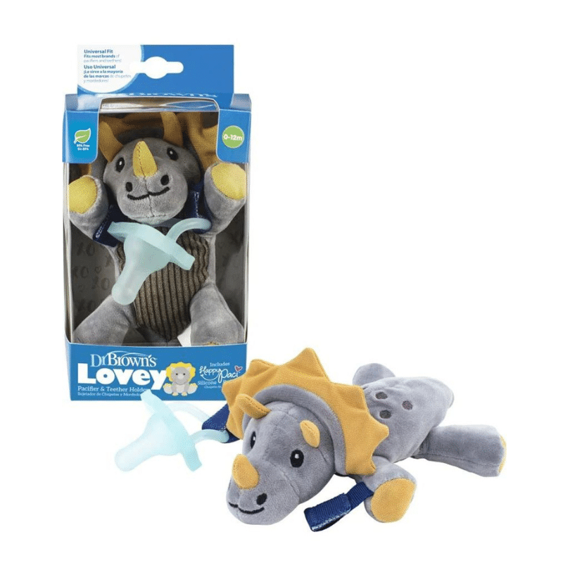 Dr Brown's Doudou Nounours avec tétine en silicone