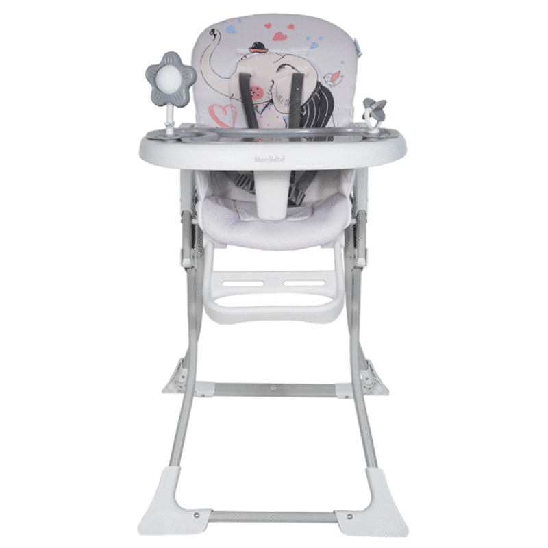 CHAISE HAUTE JUNGLE GRIS – MON BEBE