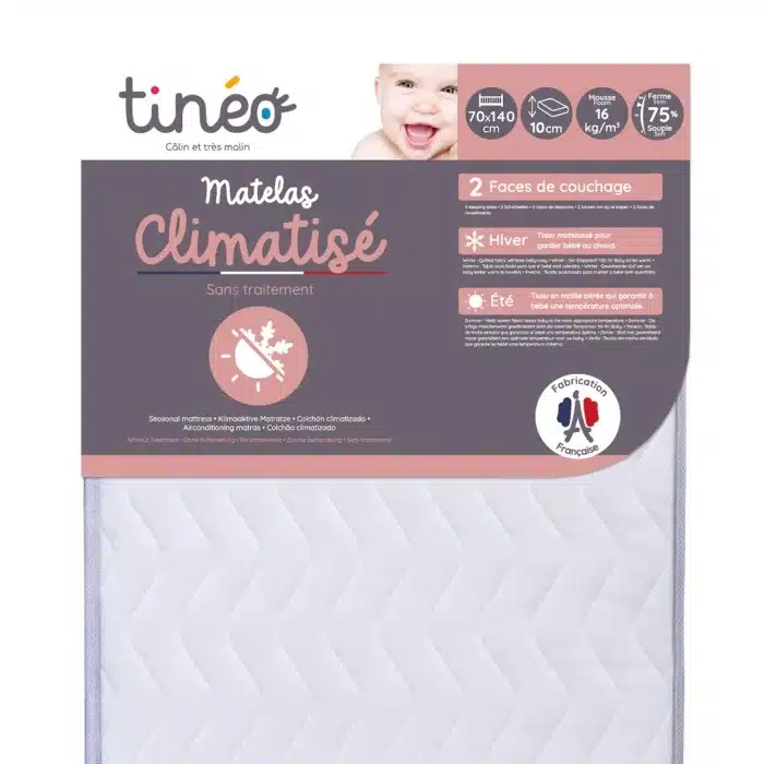 Matelas climatisé 140 x 70 cm - Tineo