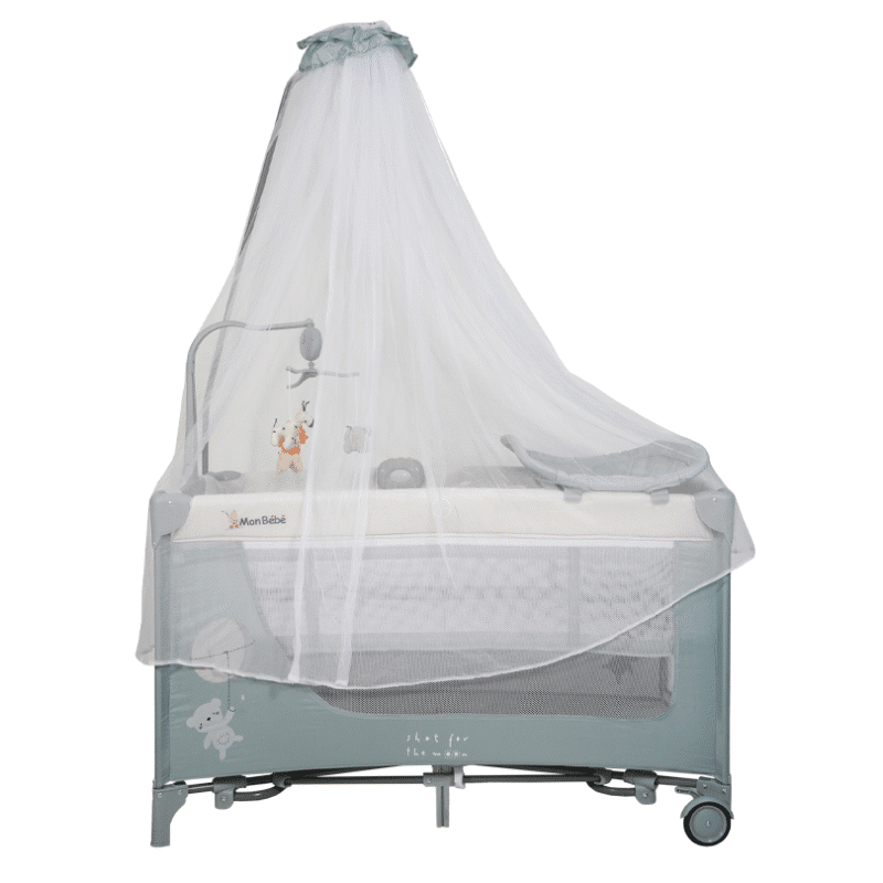 LIT PARC P612-BIS VERT CLAIR – MON BÉBÉ