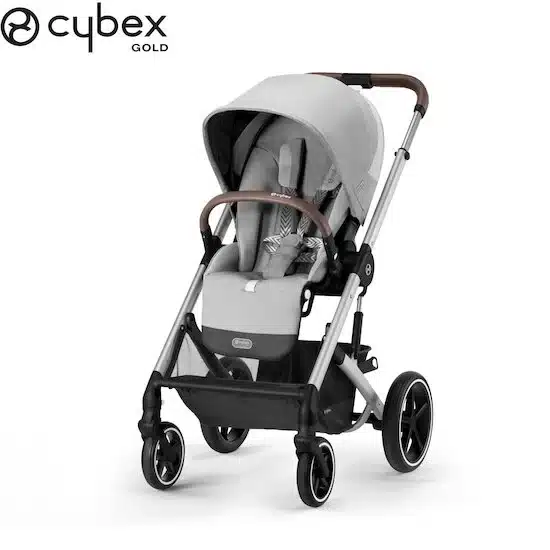 Poussette Balios S Lux Châssis Silver - Lava Grey de CYBEX