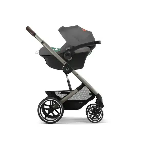 Poussette Balios S Lux Châssis Silver - Lava Grey de CYBEX