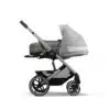 Poussette Balios S Lux Châssis Silver - Lava Grey de CYBEX