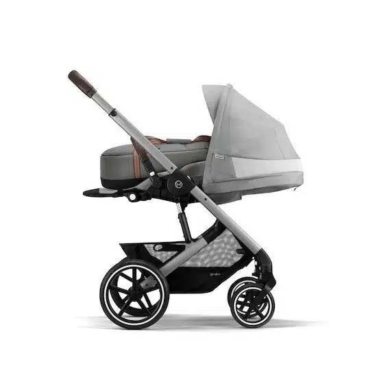 Poussette Balios S Lux Châssis Silver - Lava Grey de CYBEX