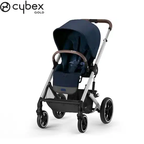 Poussette Balios S Lux Châssis Silver - Ocean Blue de CYBEX