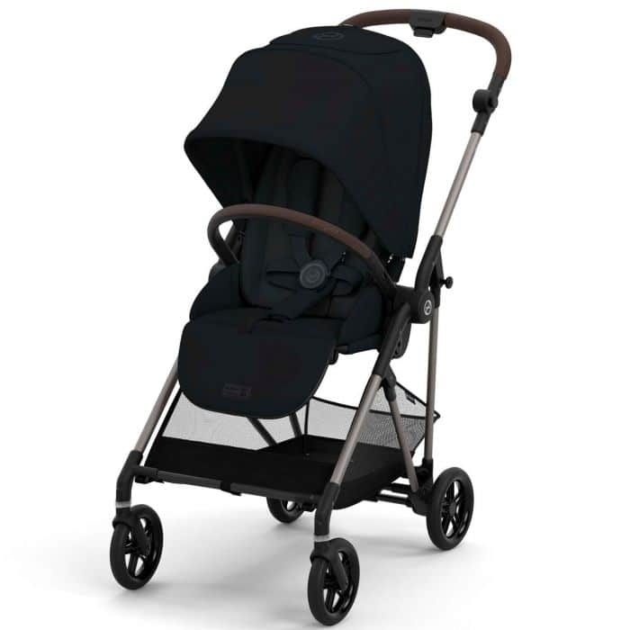 Poussette MELIO Bronze Deep Black Cybex