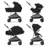 Poussette MELIO Bronze Deep Black Cybex