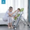 Chaise haute ERASME Rose - A Demain