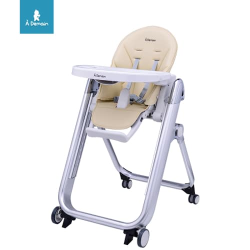 Chaise haute ERASME Beige - A Demain