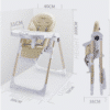 Chaise haute CLEO 3 en 1 beige gold - A Demain