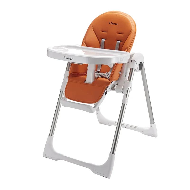 Chaise haute CLEO 3 en 1 Orange - A Demain