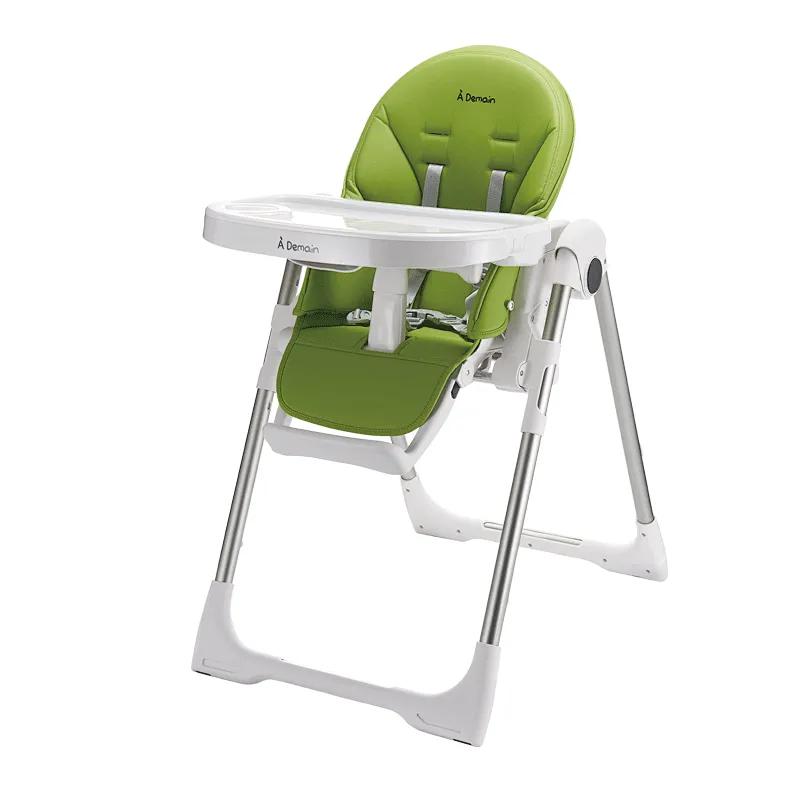 Chaise haute CLEO 3 en 1 Vert - A Demain
