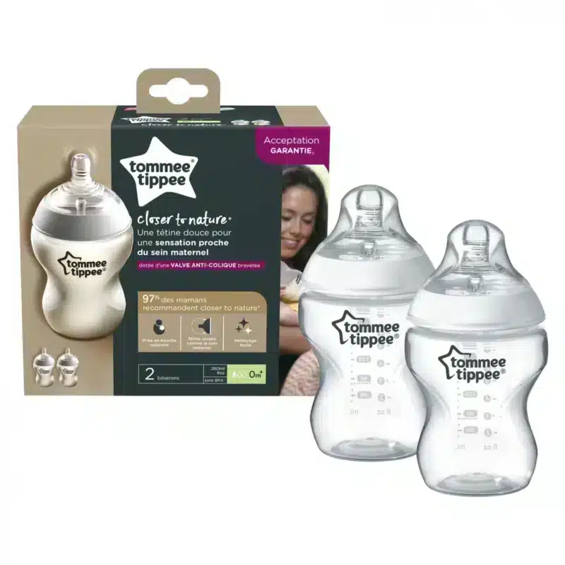 Biberons Lot De 2 Closer To Nature 260 ml
