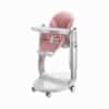 Chaise haute multifonctionnelle 3 en 1 rose - A Demain