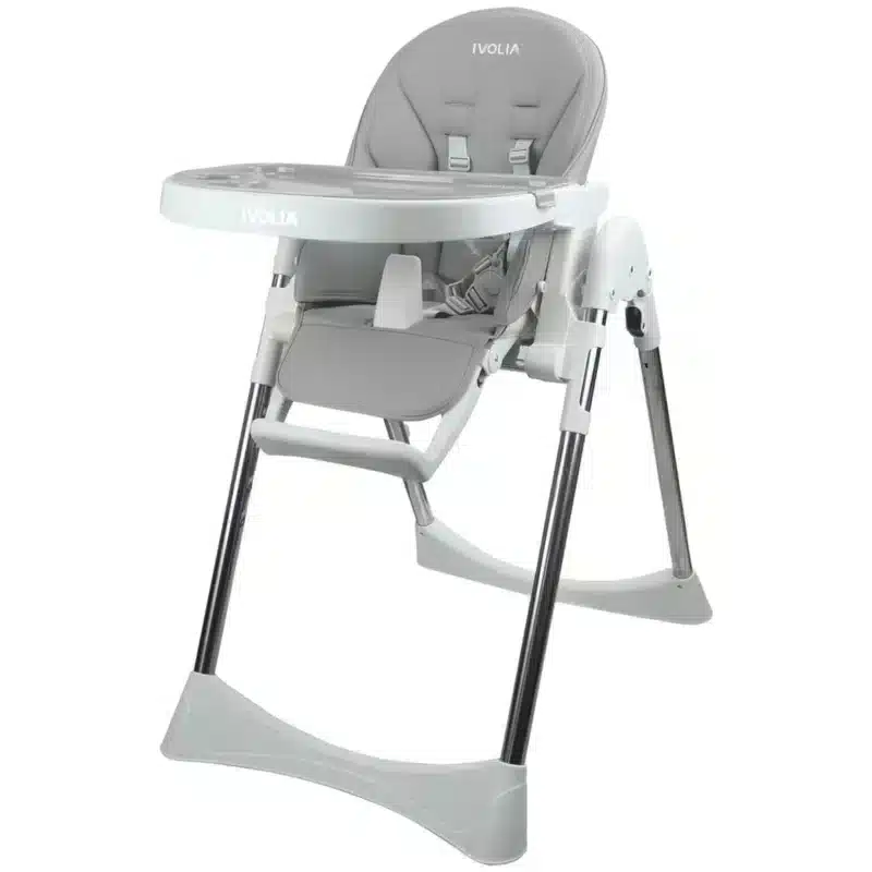Chaise haute B1 Gris - IVOLIA