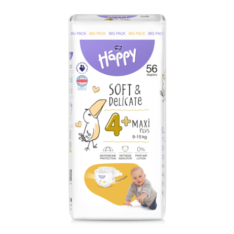 Couche Happy taille 4+