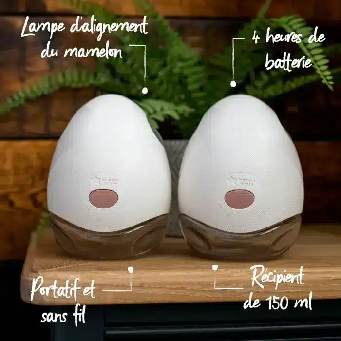 Tire-lait portable Made for Me Double - Tommee Tippee – Image 2