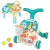 Trotteur et table d’activité interactive 2 en 1 BLEU – Huanger