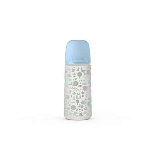 Suavinex Biberon tétine symetrique SX PRO Memories Bleu 360 ml