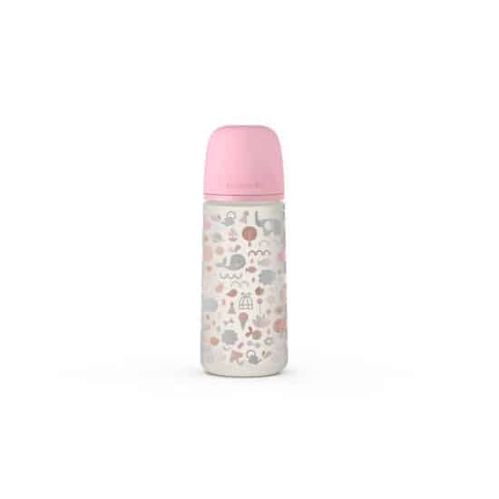 Suavinex Biberon tétine symetrique SX PRO Memories Rose 360 ml