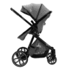 Poussette Sidney Cabriolet Trio 2 Gris - ASALVO