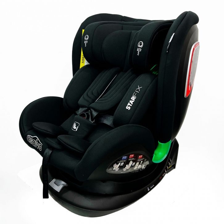 Siège auto I-Size Star Fix noir ASALVO