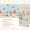 MS Fancy Tapis de jeu double face pour bébé 180 x 200 cm