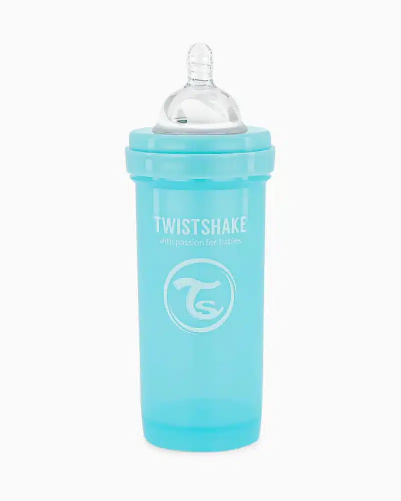 Biberon Anti-Colique Twistshake 260ml 2M+ - Bleu
