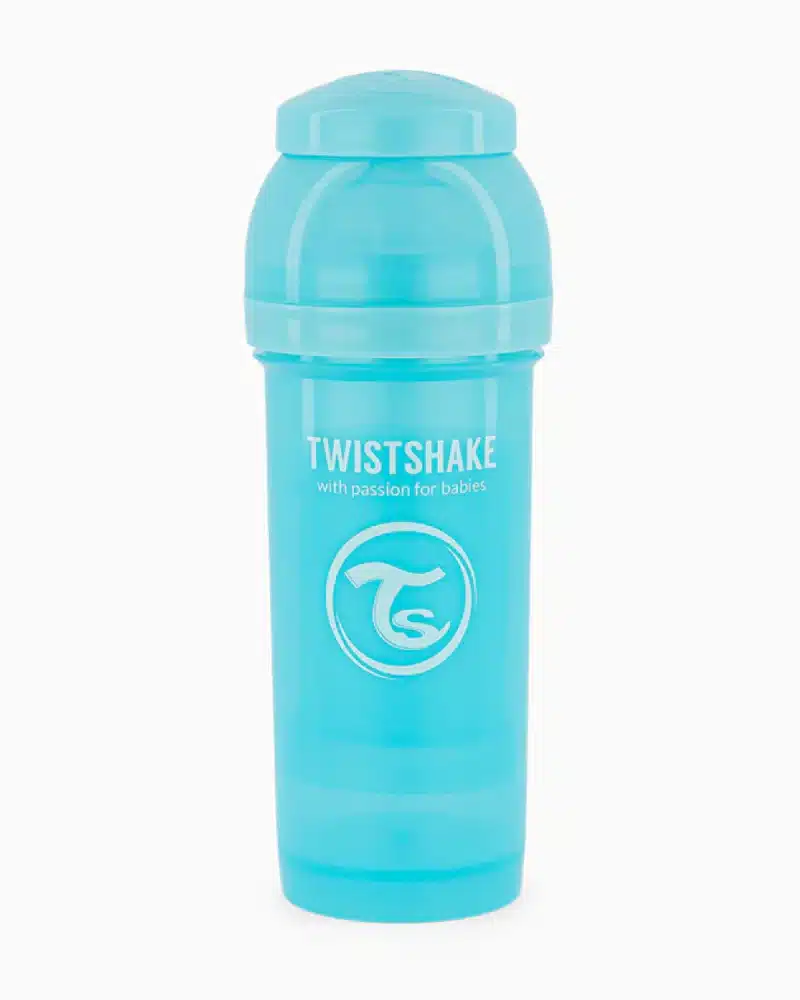 Biberon Anti-Colique Twistshake 260ml 2M+ - Bleu