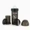 Biberon Anti-Colique Twistshake 260ml 2M+ - Noir