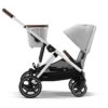 Poussette Gazelle Silver / Lava Grey - Cybex