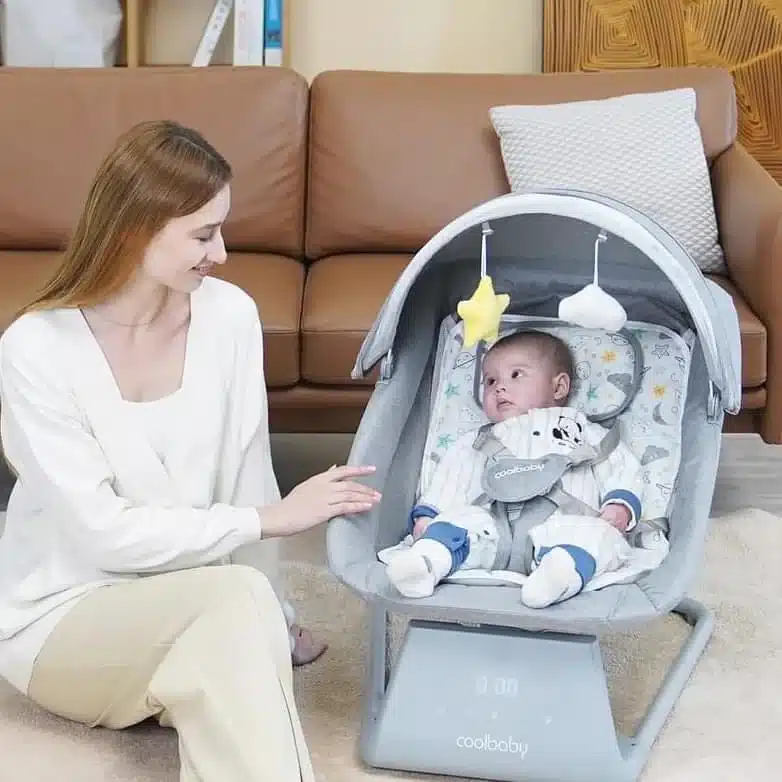 Balançoire de luxe electrique 4 en 1 – Cool Baby
