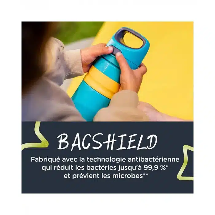 Tommee Tippee Gourde Anti-Fuite avec Paille 500ml - Turquoise