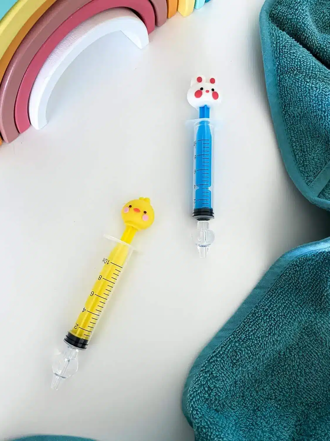 L2N Lot de 2 Seringues Bébé pour Lavage Nasal Poussin