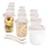 Miniland Set 12 pots de conservation Candy