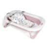 Baignoire bébé pliable avec coussin de bain rose - Ms