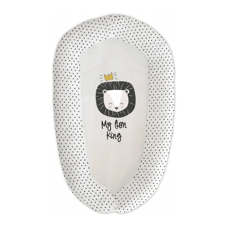 Cocoonababy Nido NAF NAF My Lion King Negro (48 x 90 x 8 cm)