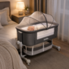 Cododo grande taille XL Kidilo Gris Foncé avec moustiquaire