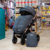 Poussette Valise Gold Pro Réversible + Couvre jambe + Sac - Gris - Kidilo