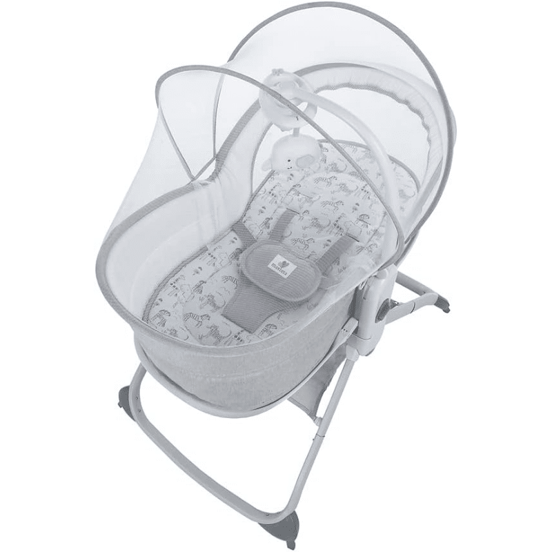 Berceau et chaise à bascule multifonction 6 en 1 Mastela 08463 - Gris