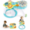 Table de jeu rotative 3 en 1 - Apprentissage et Marche pour Bébé