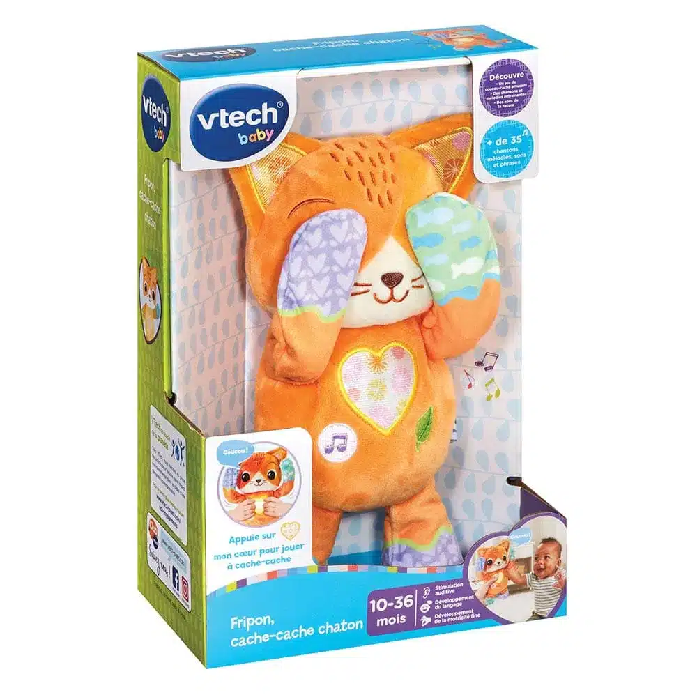 VTech Fripo Cache-Cache Chaton 10-36 mois
