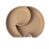 YUMMY Assiette Éléphant en Silicone avec Ventouse 4M+
