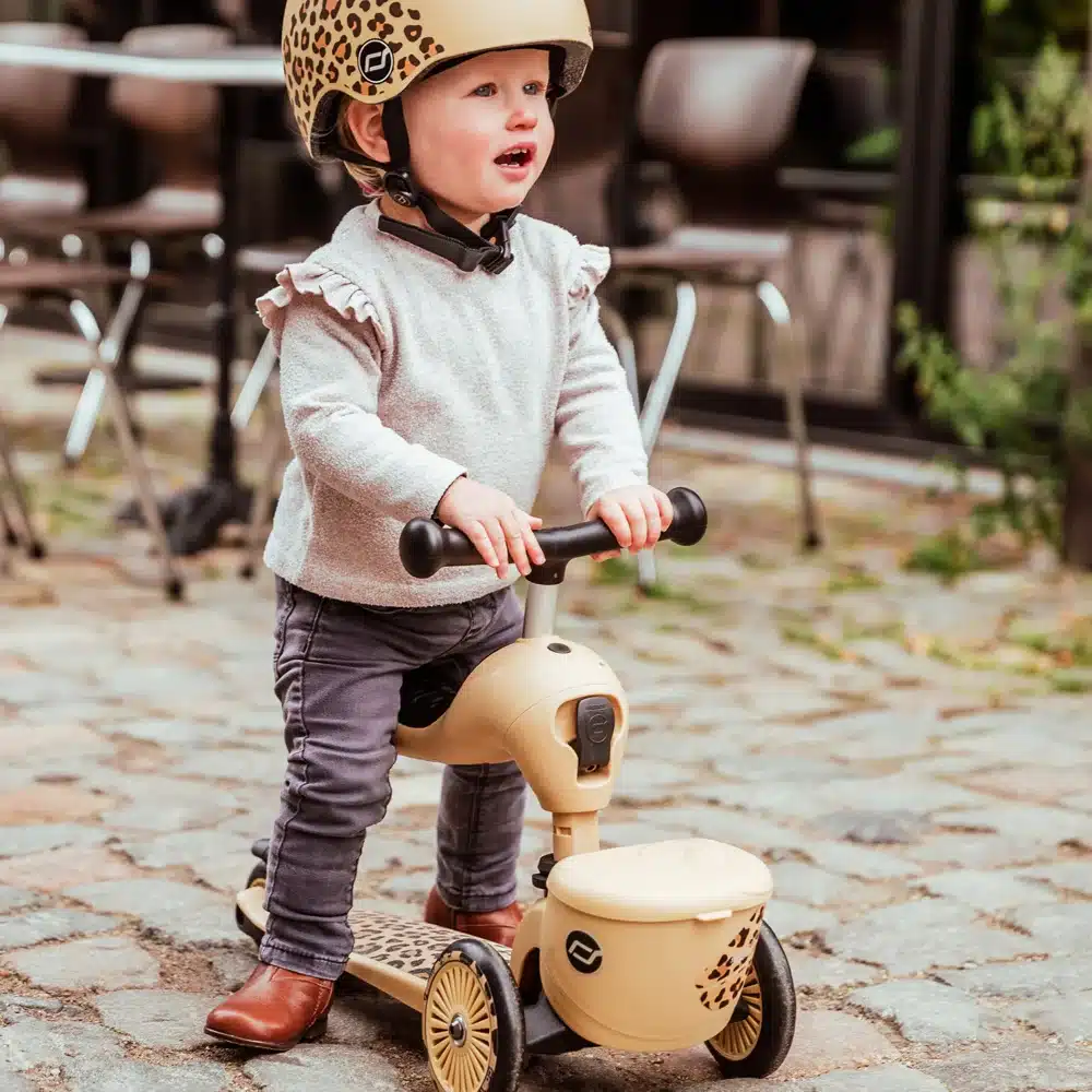 Trottinette 2en1 Highway Kick 1 Lifestyle Scoot And Ride Léopard