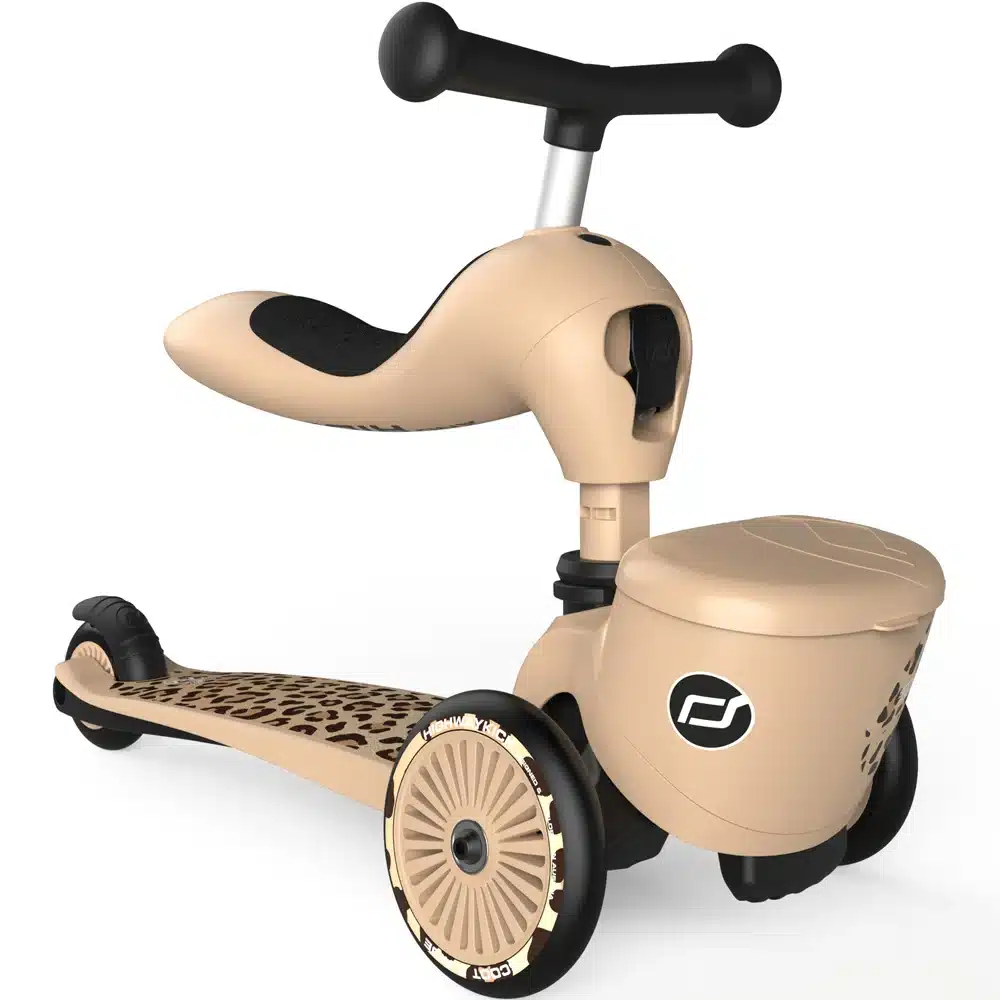 Trottinette 2en1 Highway Kick 1 Lifestyle Scoot And Ride Léopard
