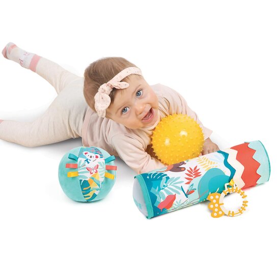 Ludi Coffret sensoriel bébé – Tube et balles multicolores dès 6 mois