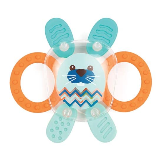 Ludi Hochet Lapin – Jouet d’éveil multicolore dès 6 mois